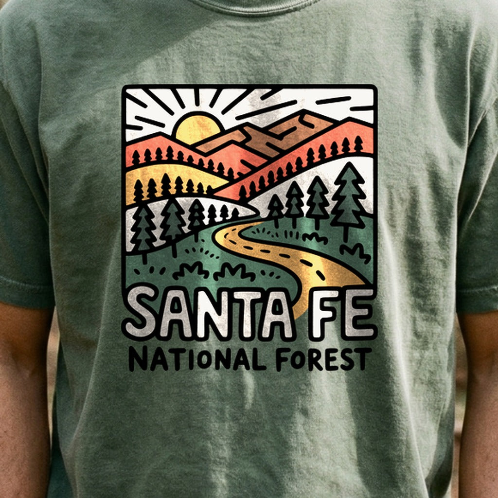 Sante Fe National Forest Cotton T-Shirt
