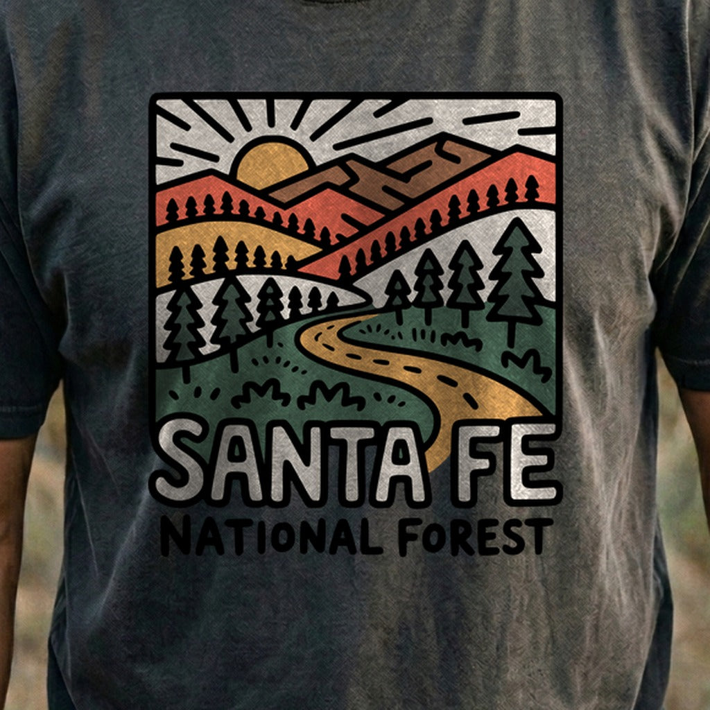 Sante Fe National Forest Cotton T-Shirt