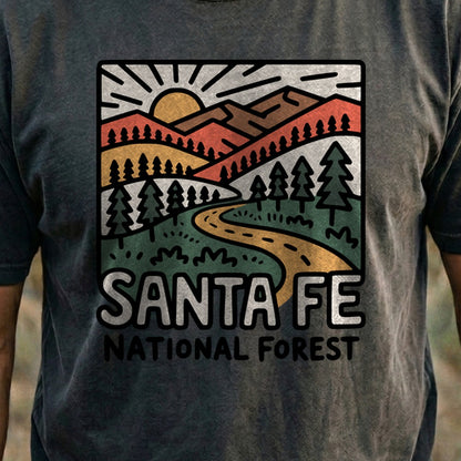 Sante Fe National Forest Cotton T-Shirt