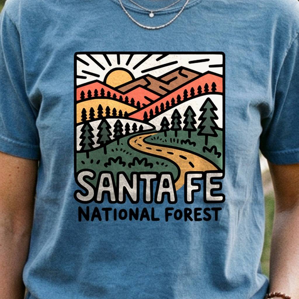 Sante Fe National Forest Cotton T-Shirt