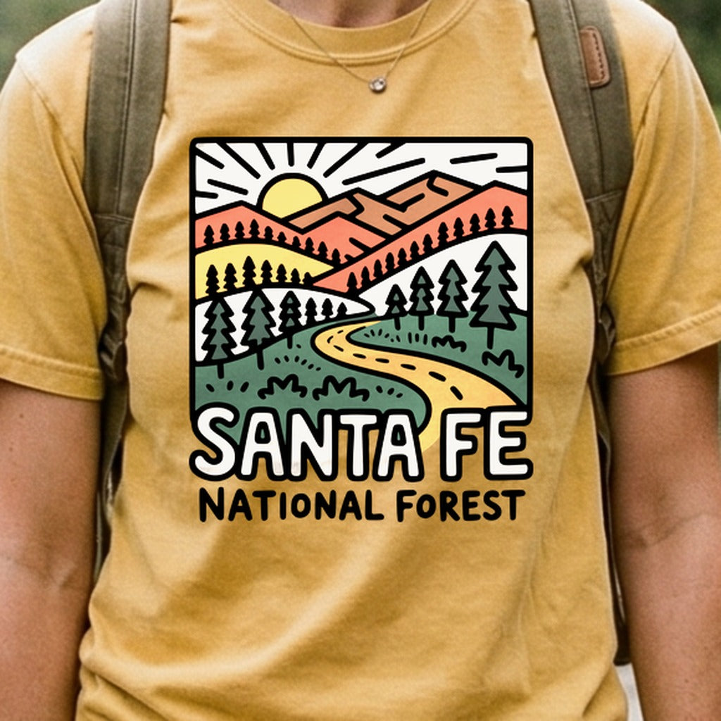 Sante Fe National Forest Cotton T-Shirt