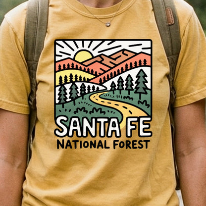 Sante Fe National Forest Cotton T-Shirt