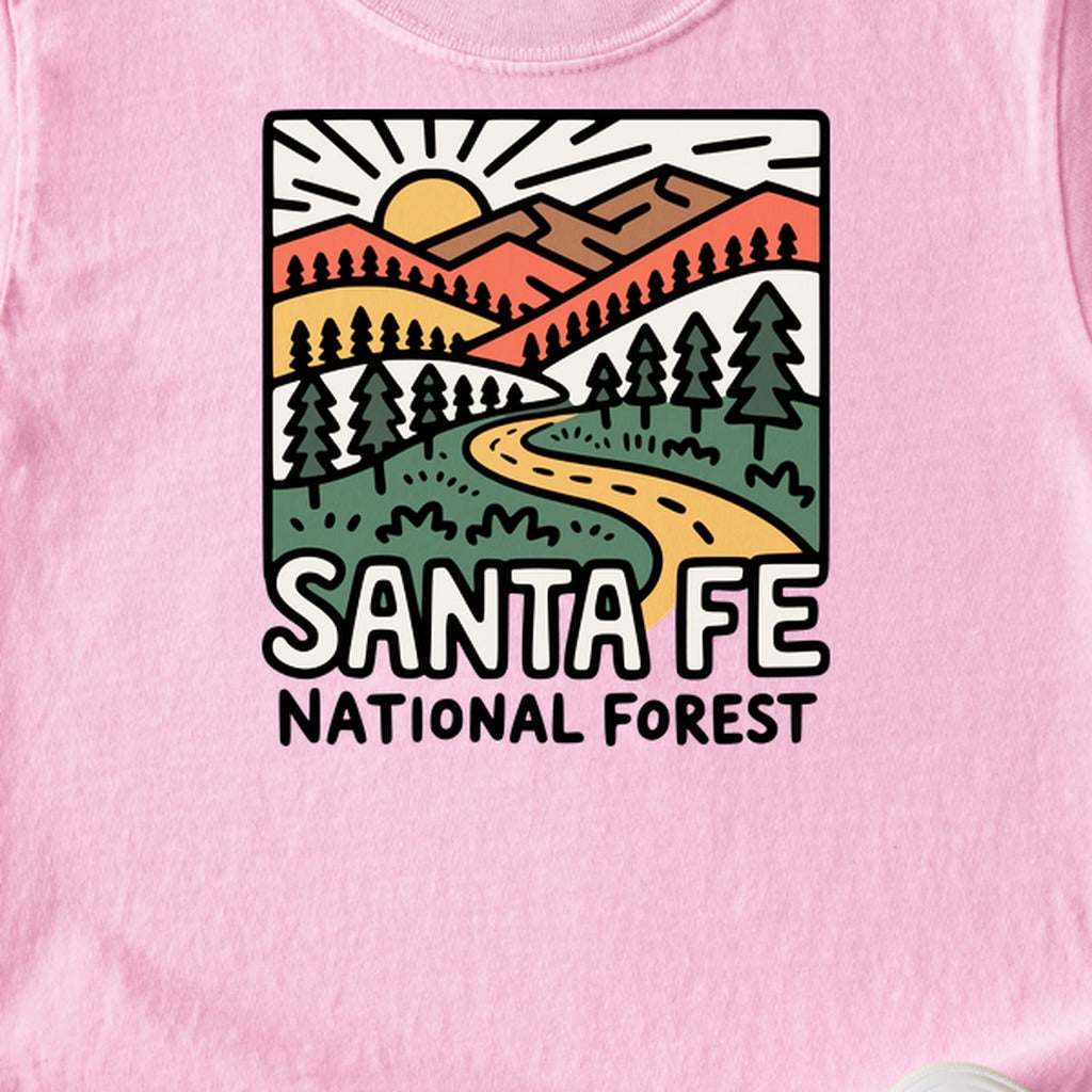 Sante Fe National Forest Kids Cotton T-Shirt