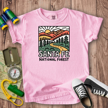 Sante Fe National Forest Kids Cotton T-Shirt