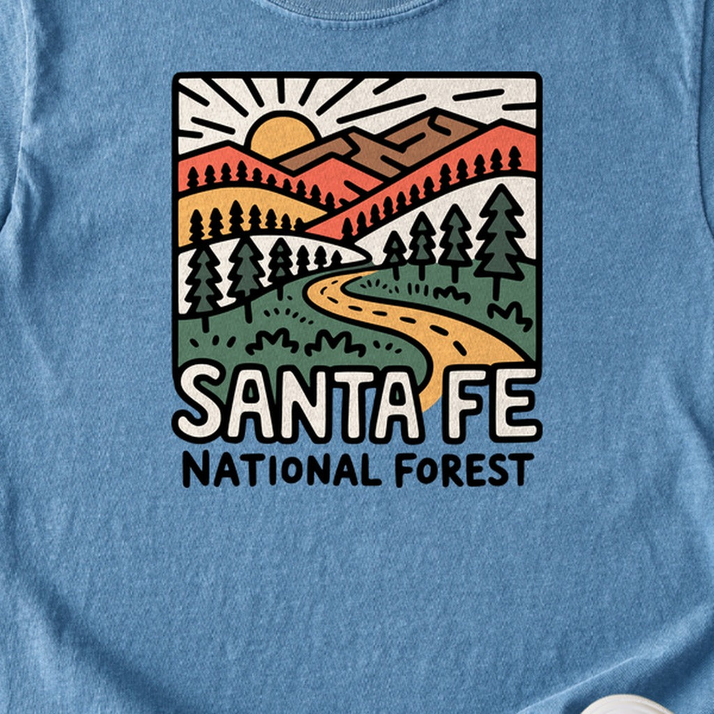 Sante Fe National Forest Kids Cotton T-Shirt