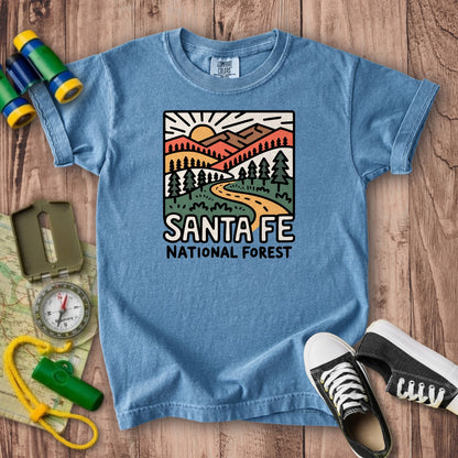Sante Fe National Forest Kids Cotton T-Shirt