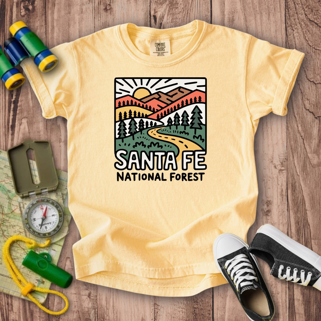 Sante Fe National Forest Kids Cotton T-Shirt