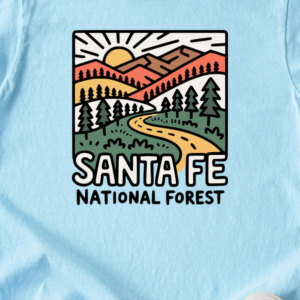 Sante Fe National Forest Kids Cotton T-Shirt