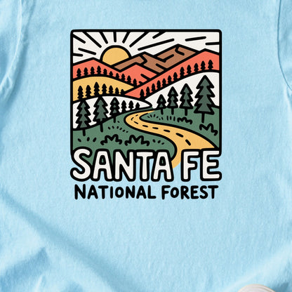 Sante Fe National Forest Kids Cotton T-Shirt
