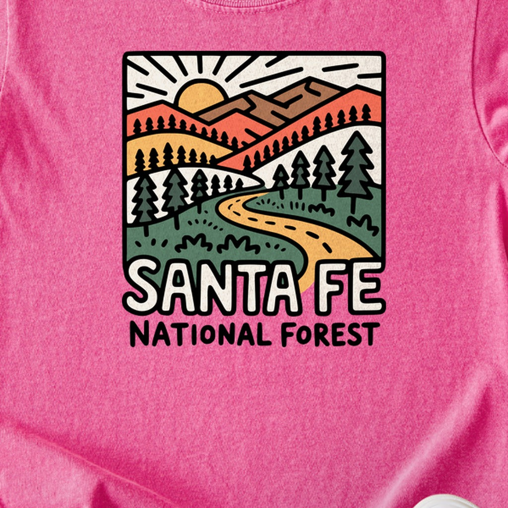 Sante Fe National Forest Kids Cotton T-Shirt