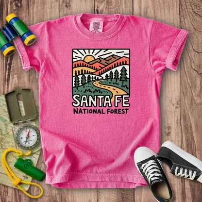 Sante Fe National Forest Kids Cotton T-Shirt