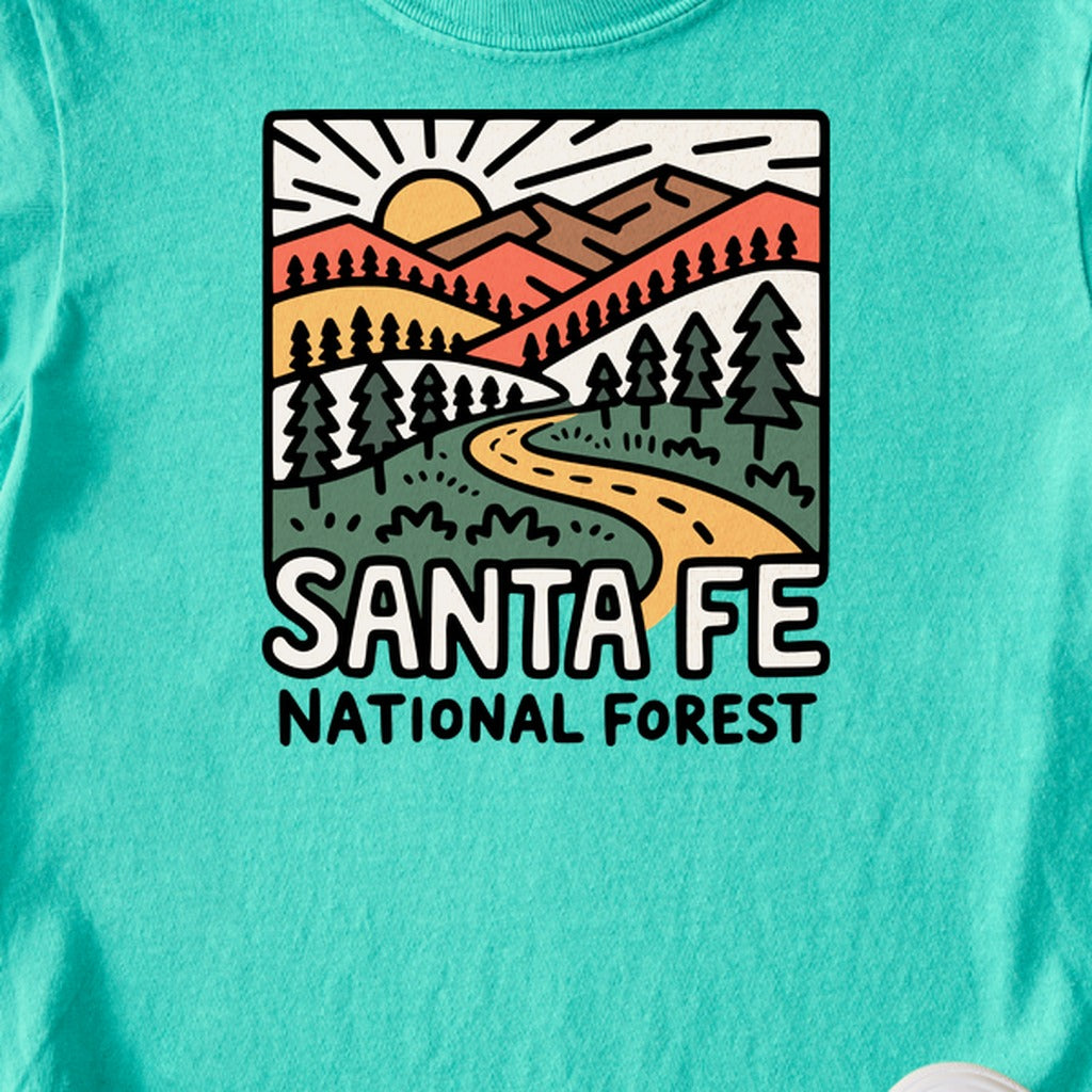 Sante Fe National Forest Kids Cotton T-Shirt