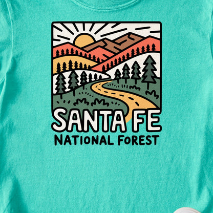 Sante Fe National Forest Kids Cotton T-Shirt