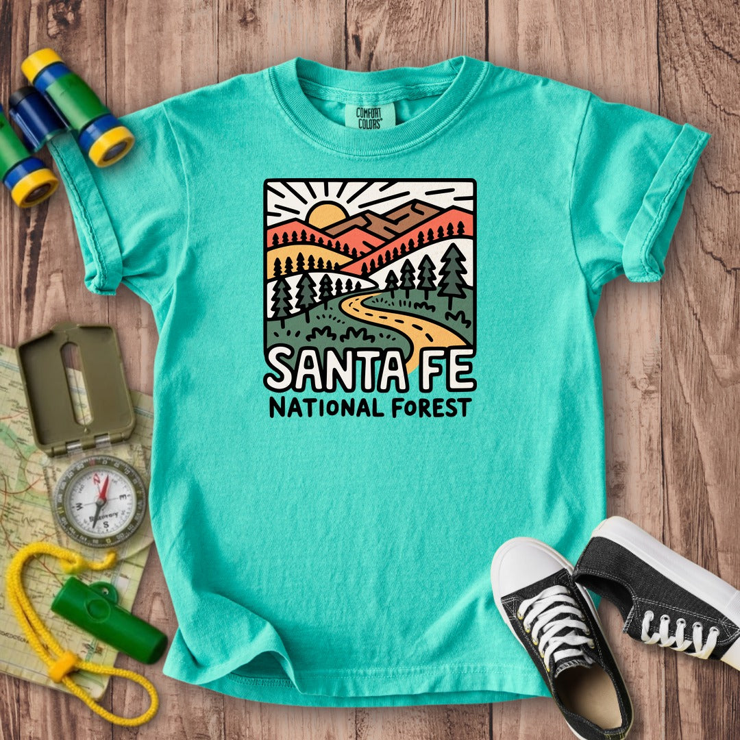 Sante Fe National Forest Kids Cotton T-Shirt