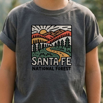 Sante Fe National Forest Kids Cotton T-Shirt