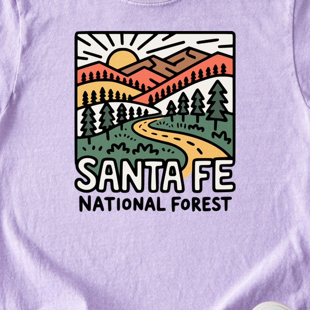 Sante Fe National Forest Kids Cotton T-Shirt