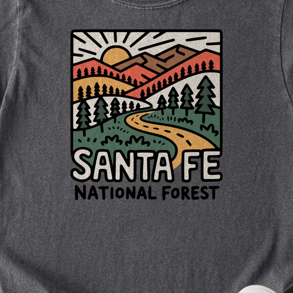 Sante Fe National Forest Kids Cotton T-Shirt