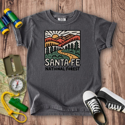 Sante Fe National Forest Kids Cotton T-Shirt