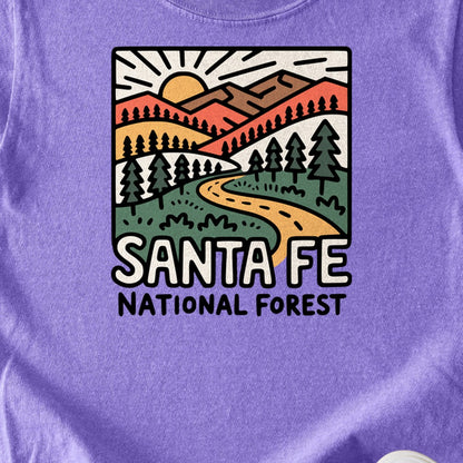 Sante Fe National Forest Kids Cotton T-Shirt