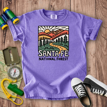 Sante Fe National Forest Kids Cotton T-Shirt