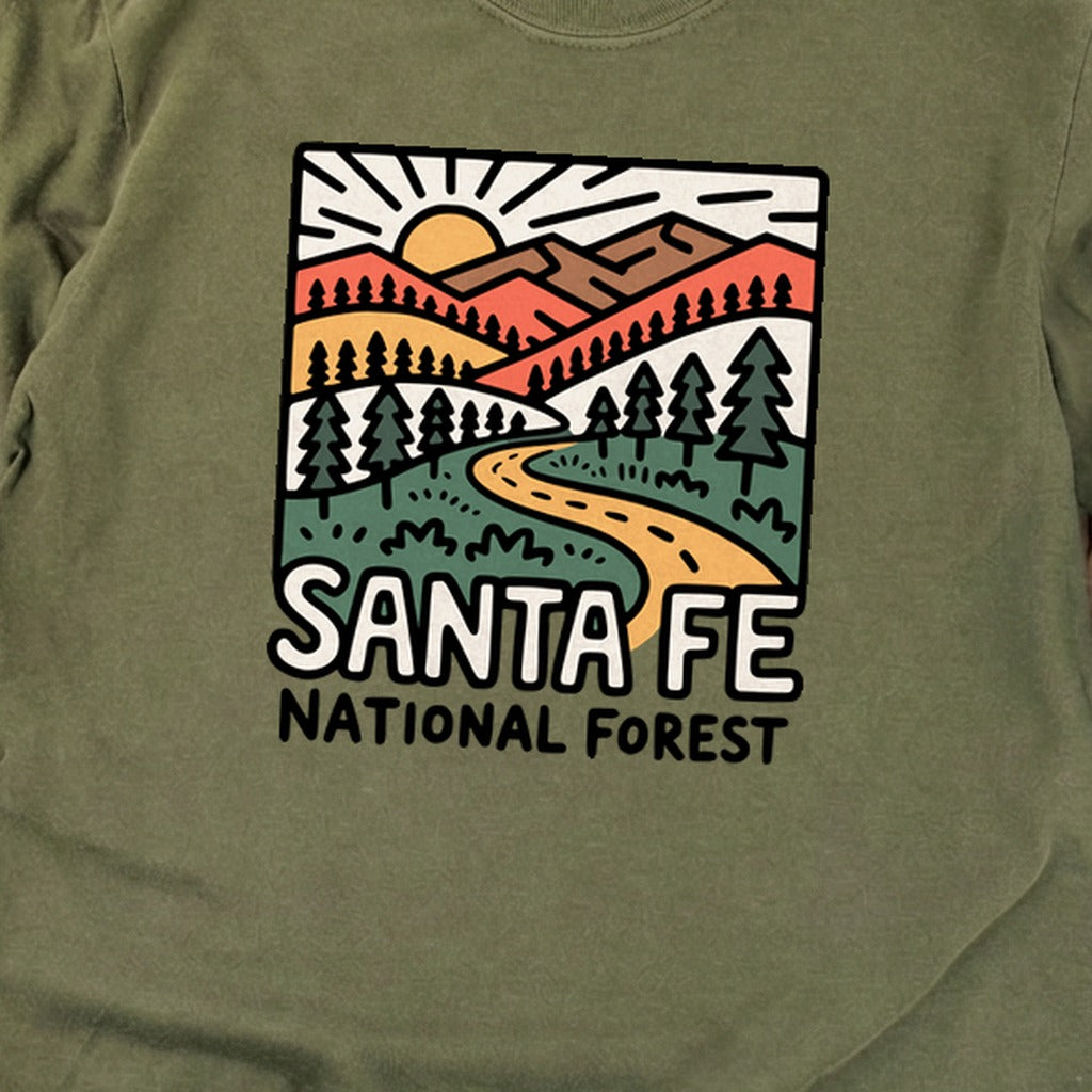 Sante Fe National Forest Cotton Long Sleeve