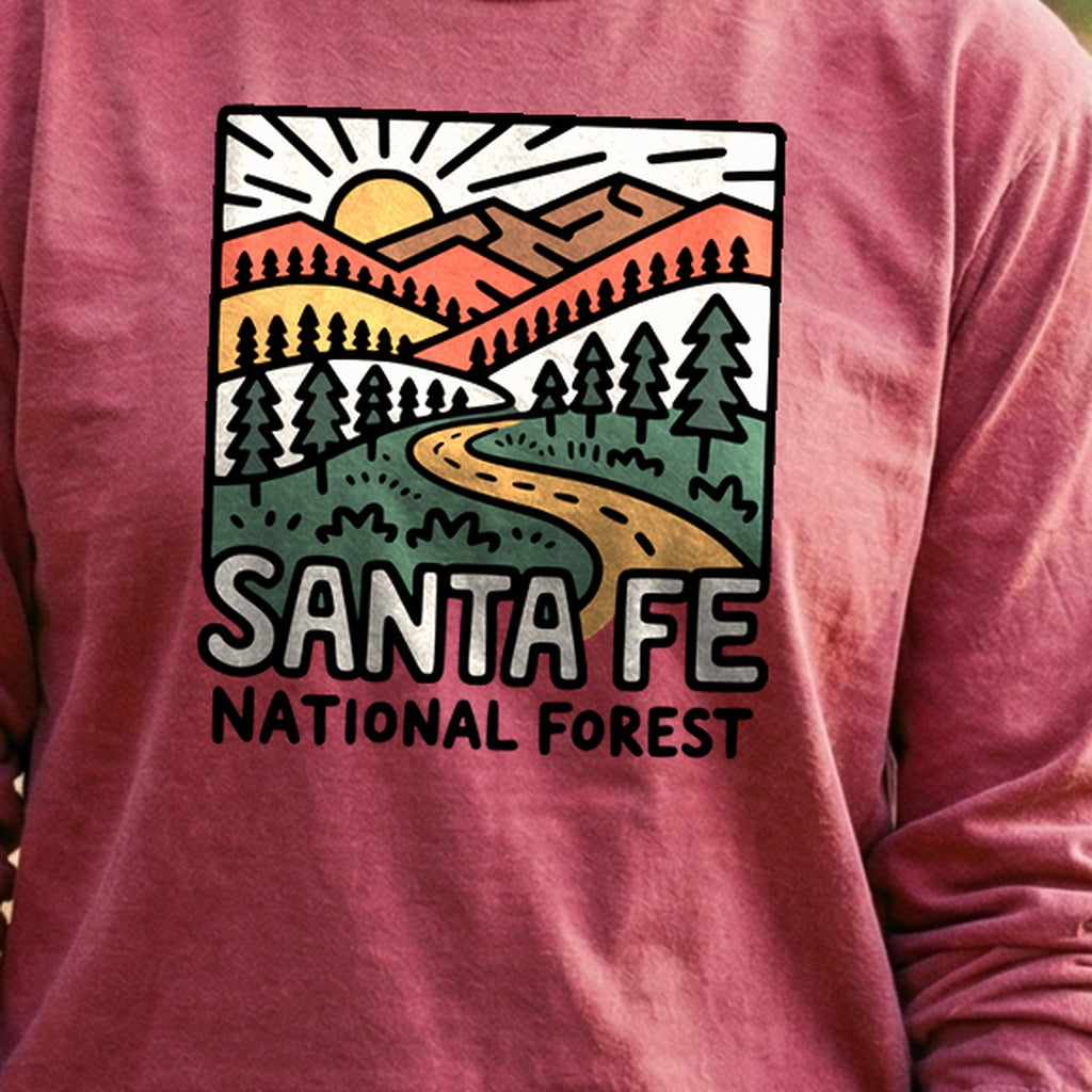 Sante Fe National Forest Cotton Long Sleeve