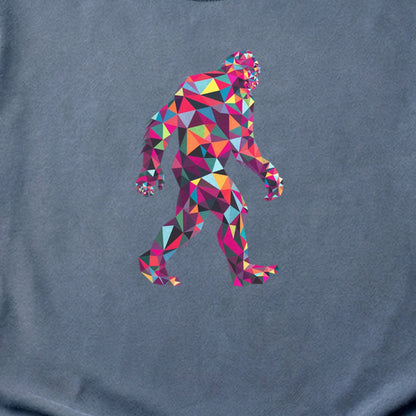 Sasquatch Mosaic Cotton T-Shirt