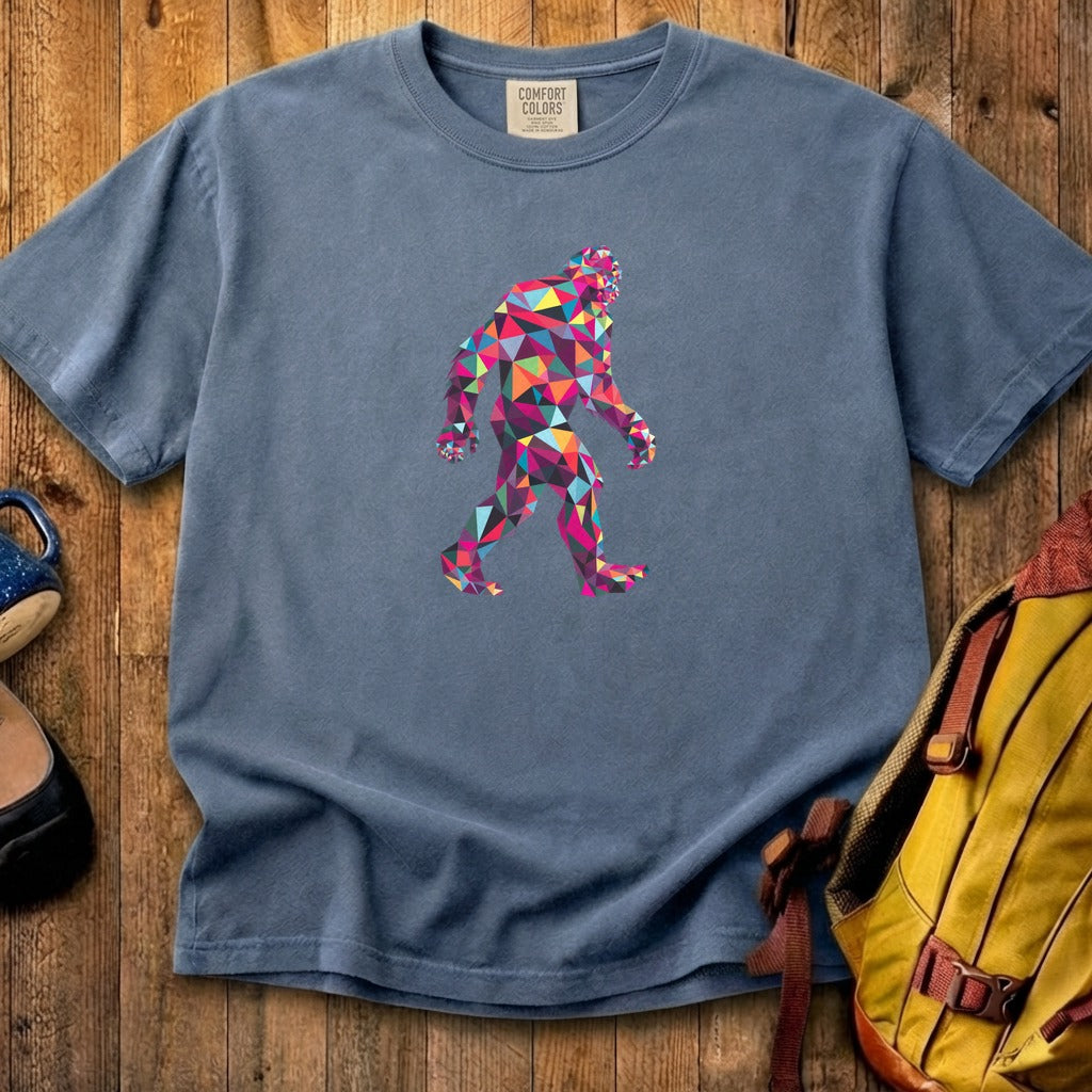 Sasquatch Mosaic Cotton T-Shirt