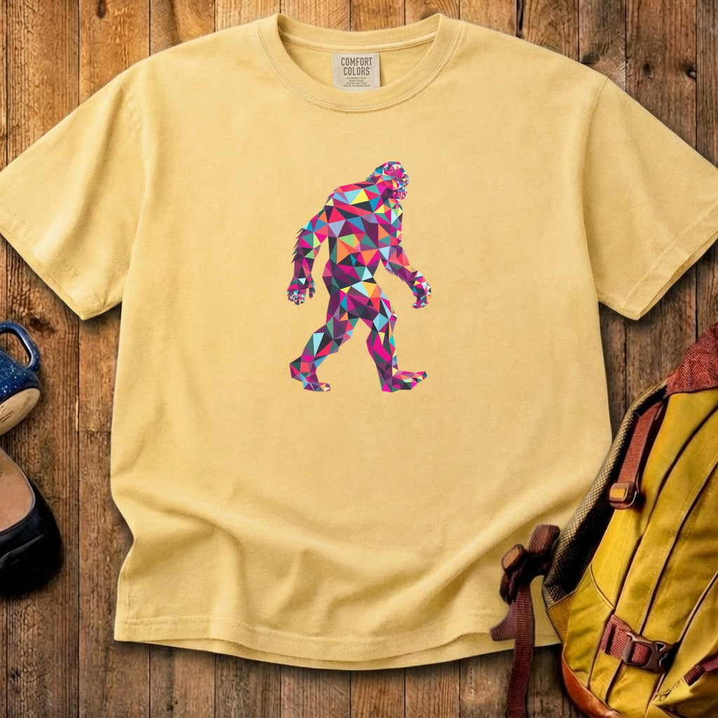 Sasquatch Mosaic Cotton T-Shirt