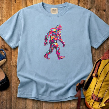 Sasquatch Mosaic Cotton T-Shirt