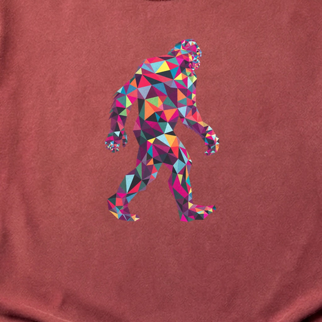 Sasquatch Mosaic Cotton T-Shirt
