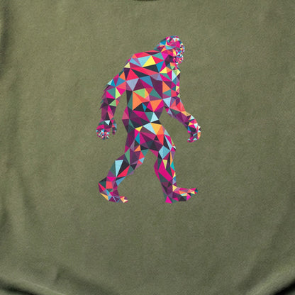 Sasquatch Mosaic Cotton T-Shirt