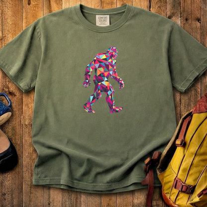Sasquatch Mosaic Cotton T-Shirt