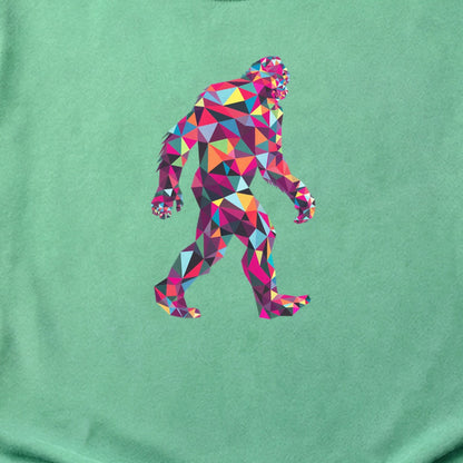 Sasquatch Mosaic Cotton T-Shirt