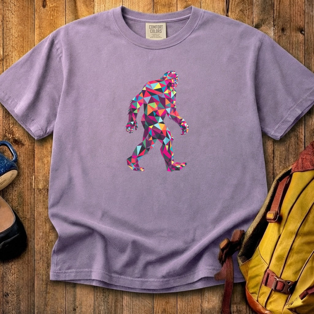 Sasquatch Mosaic Cotton T-Shirt
