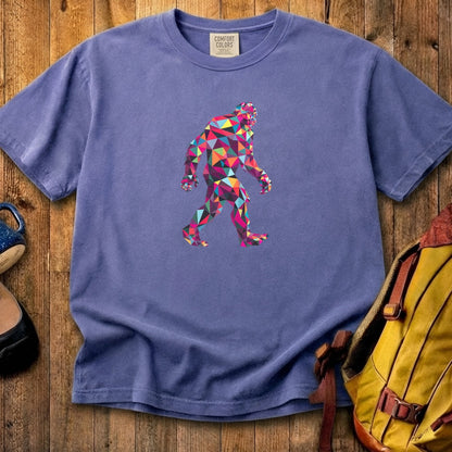 Sasquatch Mosaic Cotton T-Shirt