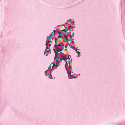 Sasquatch Mosaic Kids Cotton T-Shirt