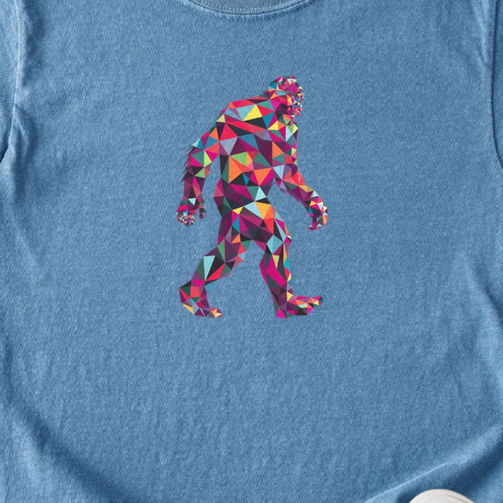 Sasquatch Mosaic Kids Cotton T-Shirt