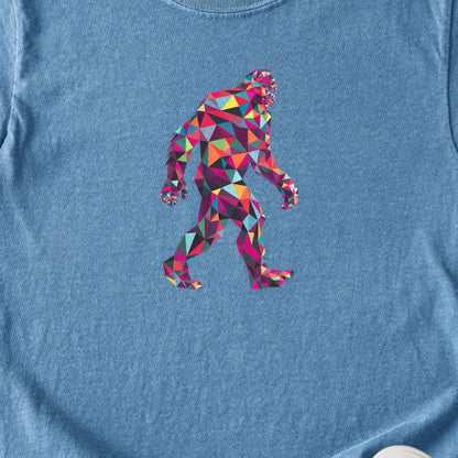 Sasquatch Mosaic Kids Cotton T-Shirt