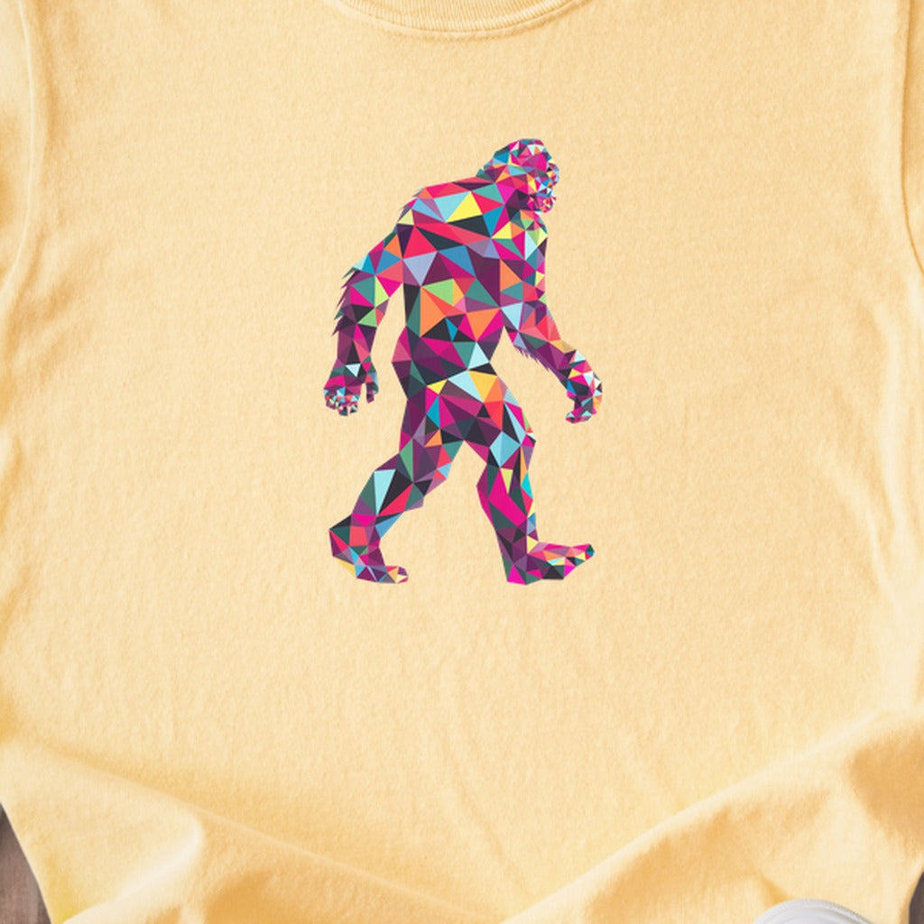 Sasquatch Mosaic Kids Cotton T-Shirt