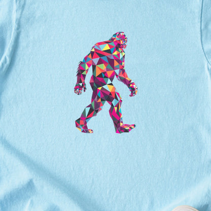 Sasquatch Mosaic Kids Cotton T-Shirt