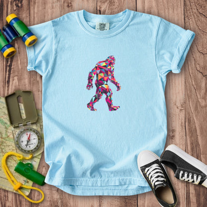 Sasquatch Mosaic Kids Cotton T-Shirt