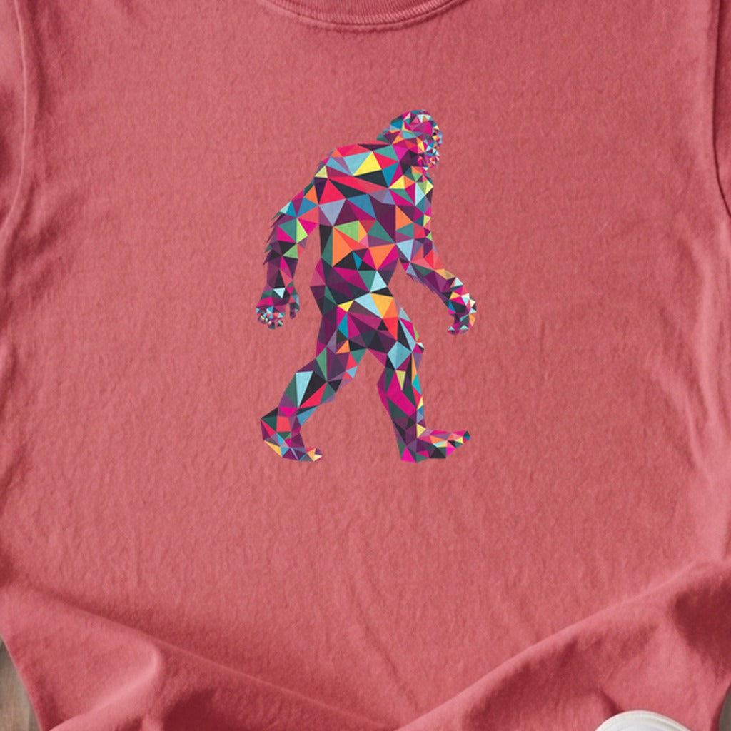 Sasquatch Mosaic Kids Cotton T-Shirt