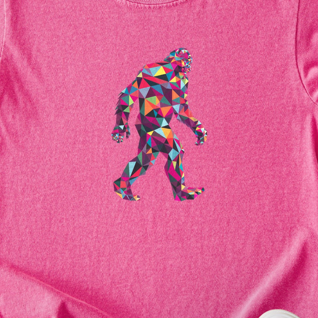 Sasquatch Mosaic Kids Cotton T-Shirt