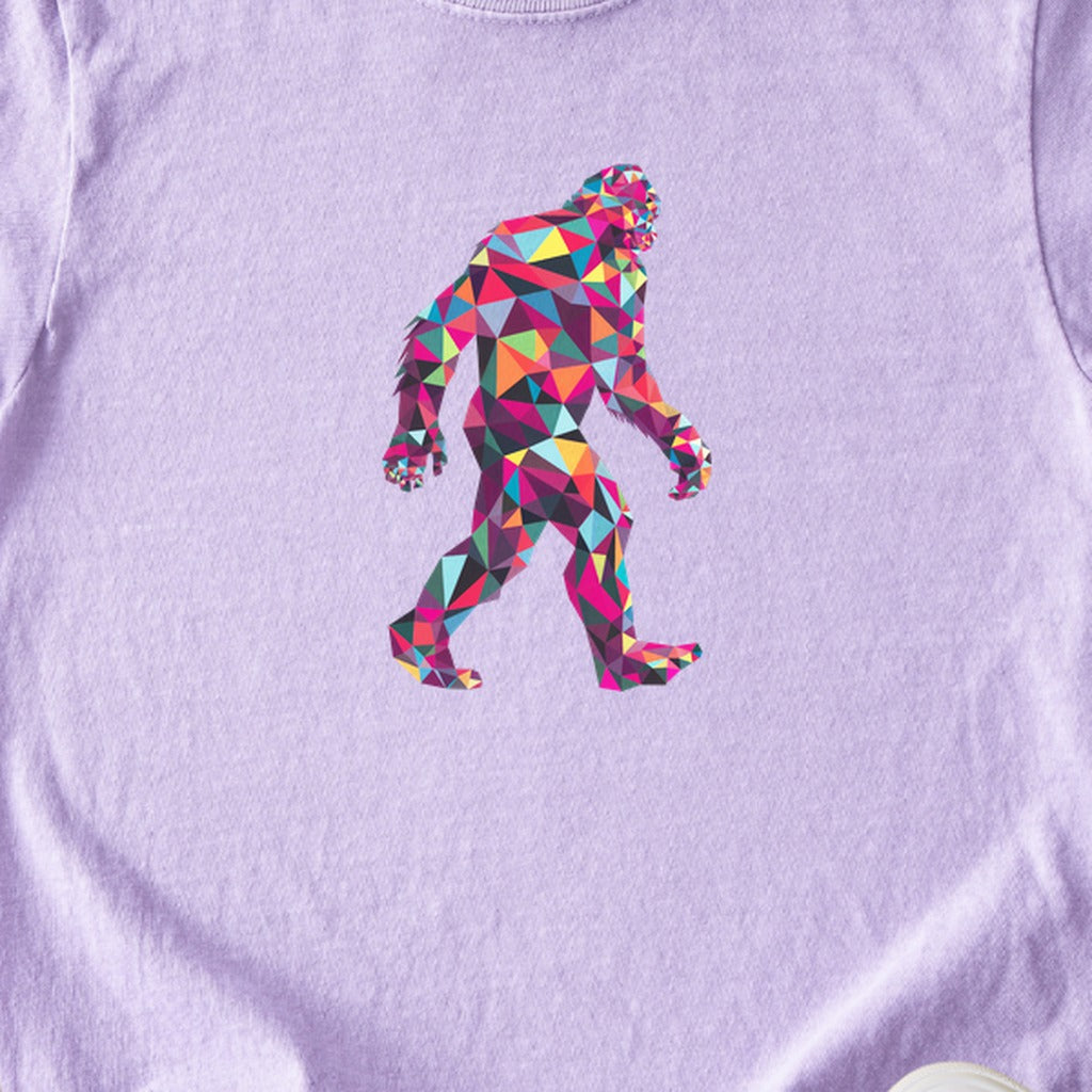 Sasquatch Mosaic Kids Cotton T-Shirt