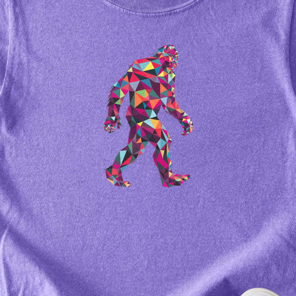 Sasquatch Mosaic Kids Cotton T-Shirt