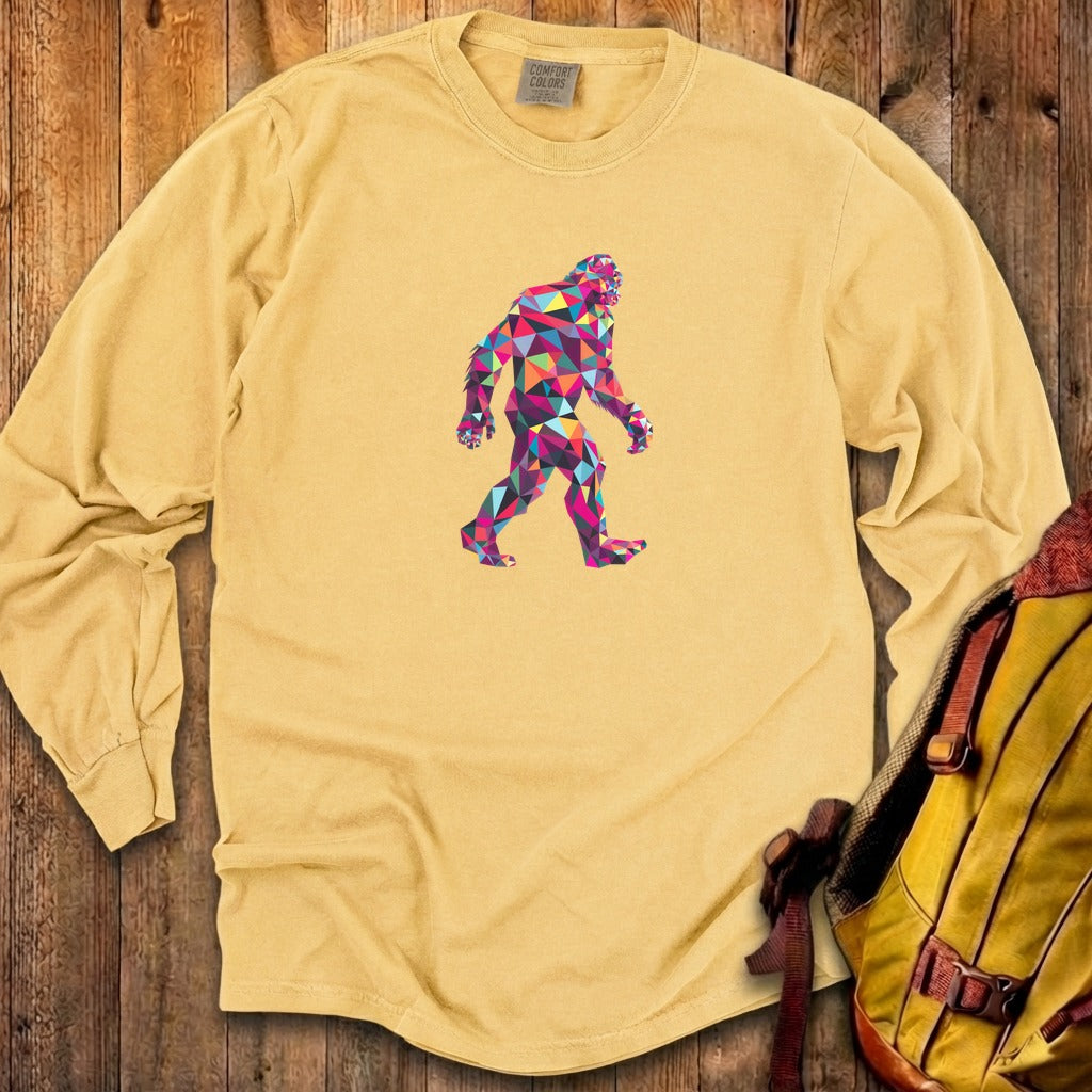 Sasquatch Mosaic Cotton Long Sleeve