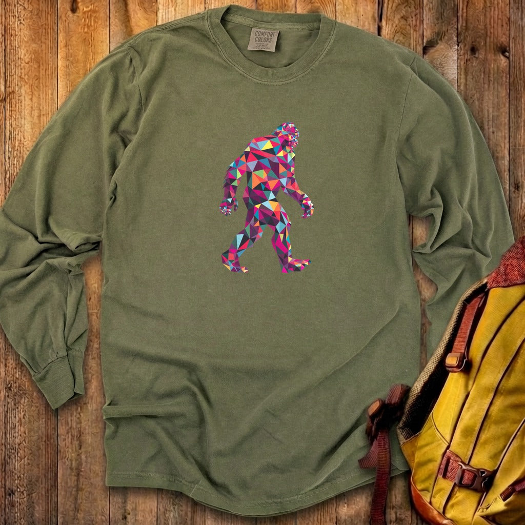 Sasquatch Mosaic Cotton Long Sleeve