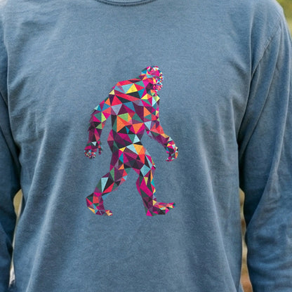 Sasquatch Mosaic Cotton Long Sleeve