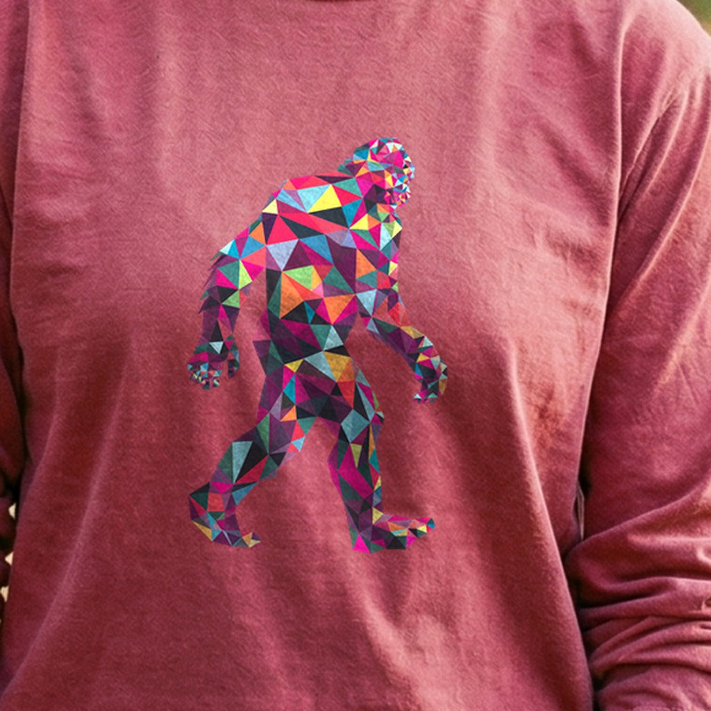 Sasquatch Mosaic Cotton Long Sleeve
